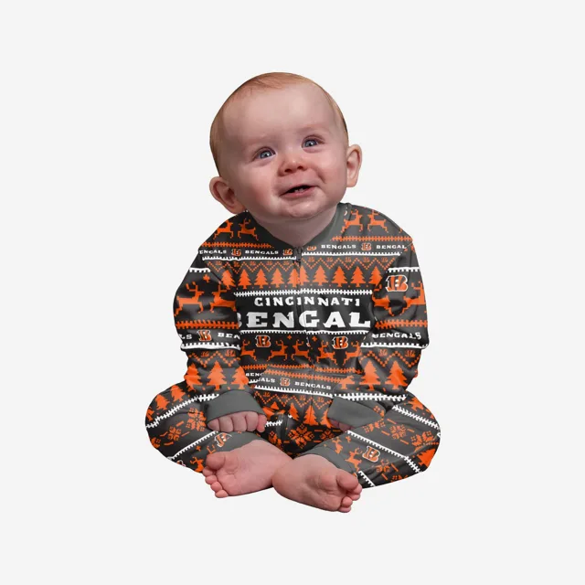 Cincinnati Bengals Pyjama de vacances en famille pour bébé