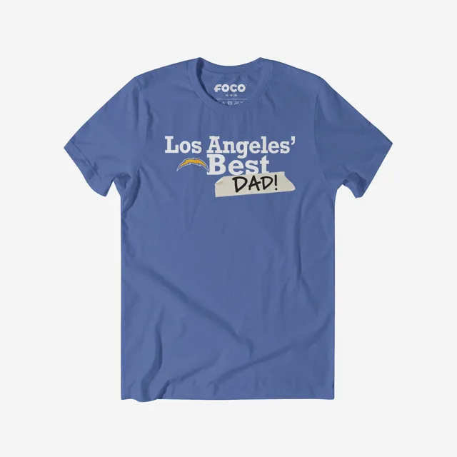 Los Angeles Chargers T-shirt le meilleur papa du monde