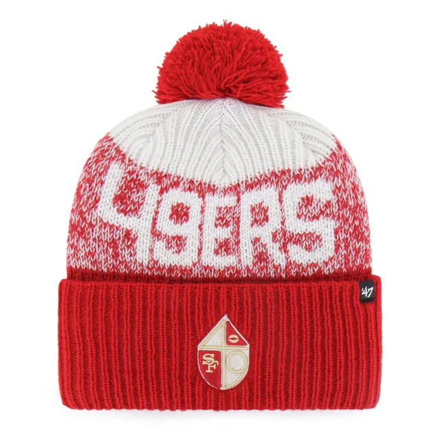 San Francisco 49ers Tricot à revers historique Bone Chill '47