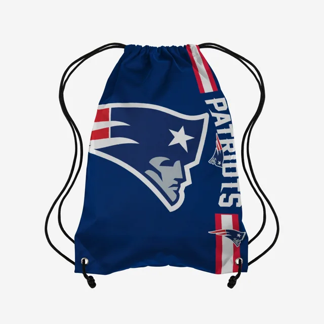 New England Patriots Sac à dos à cordon avec grand logo