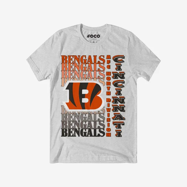 Cincinnati Bengals T-shirt avec mot-symbole dégradé