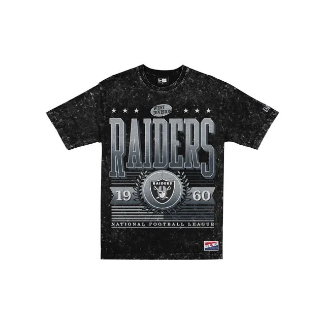 Las Vegas Raiders T-shirt rétro délavé vintage