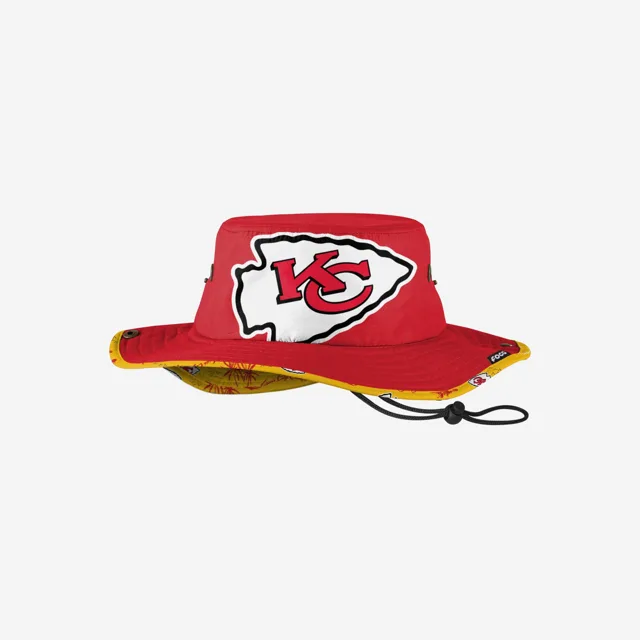 Kansas City Chiefs Chapeau Boonie hybride court à grand logo
