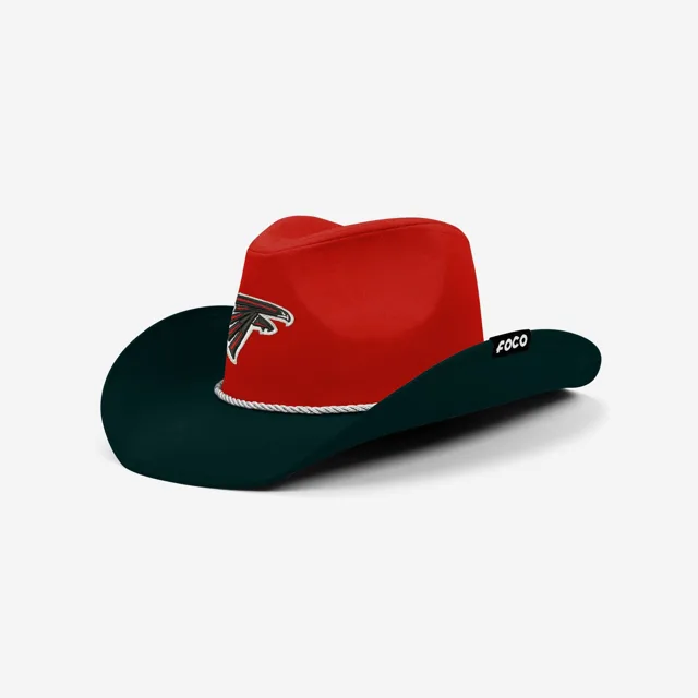 Atlanta Falcons Chapeau de cowboy bicolore