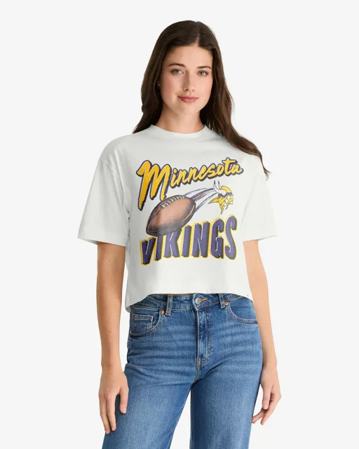 Minnesota Vikings DIME TIME '47 REED CITY TEE FEMME