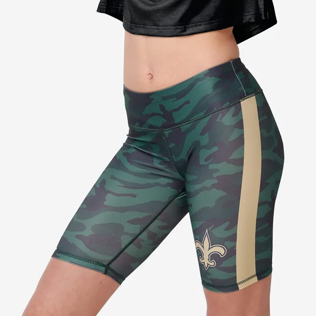New Orleans Saints Short de vélo camouflage pour femme