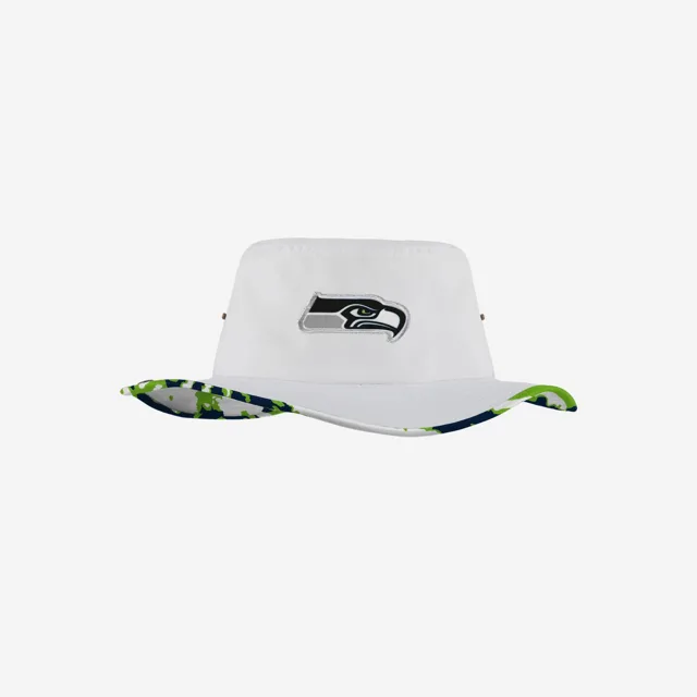 Seattle Seahawks Chapeau Boonie hybride blanc pour femme