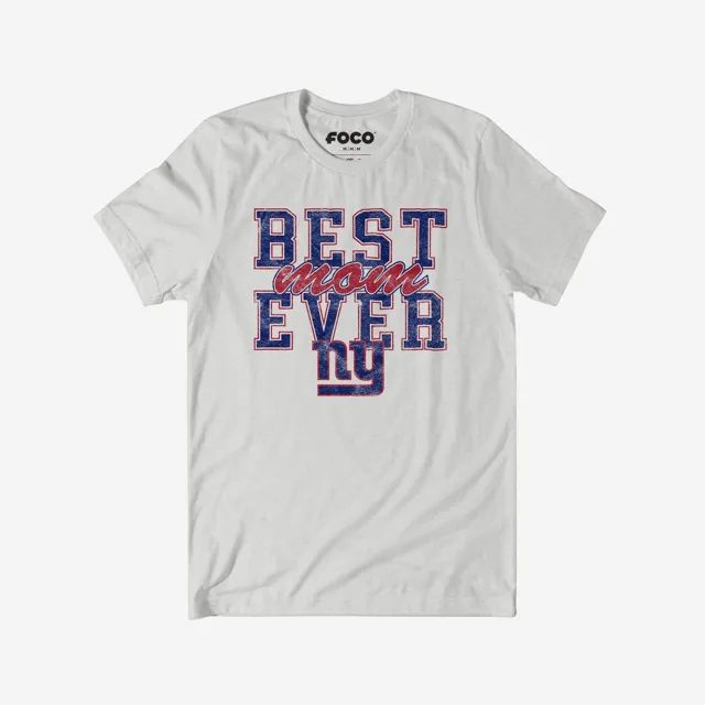 New York Giants T-shirt empilé la meilleure maman de tous les temps