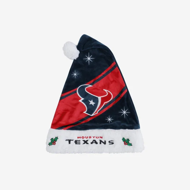 Houston Texans Chapeau de Père Noël haut de gamme