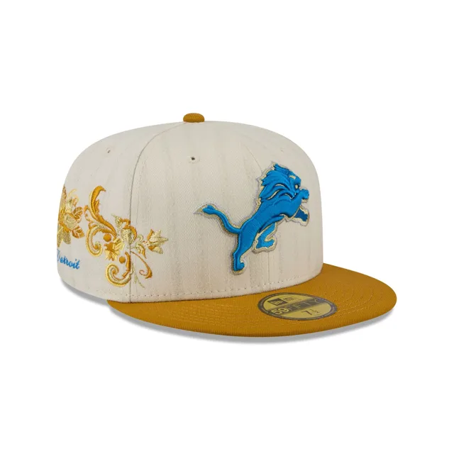 Detroit Lions Casquette ajustée à chevrons chromée 59FIFTY