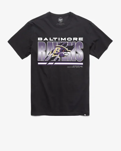Baltimore Ravens T-SHIRT THUNDER RIP '47 FRANKLIN