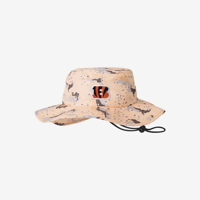 Chapeau Boonie camouflage désert clair Cincinnati Bengals