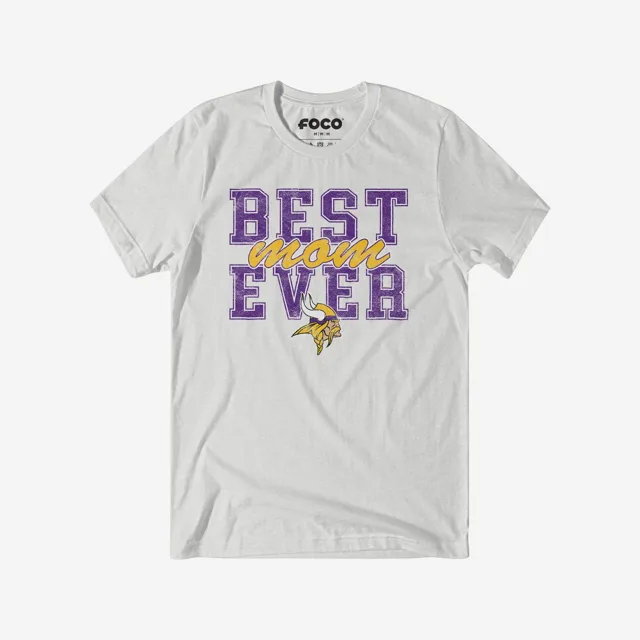 Minnesota Vikings T-shirt empilé la meilleure maman de tous les temps