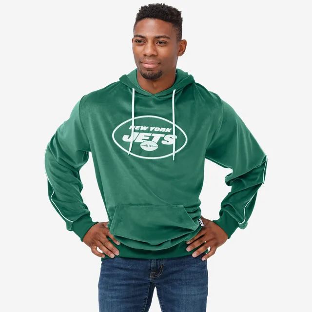 New York Jets 2019 Sweat à capuche rétro en velours