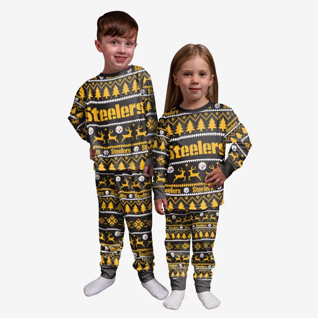 Pittsburgh Steelers Pyjama de vacances en famille pour tout-petits