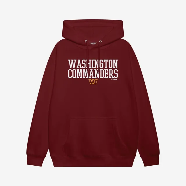 Washington Commanders Sweat à capuche avec mot en gras