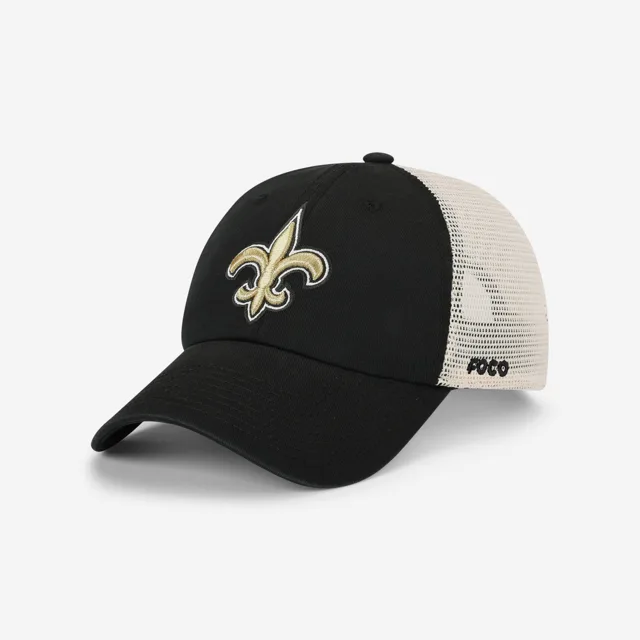 New Orleans Saints Casquette de camionneur décontractée avec logo principal
