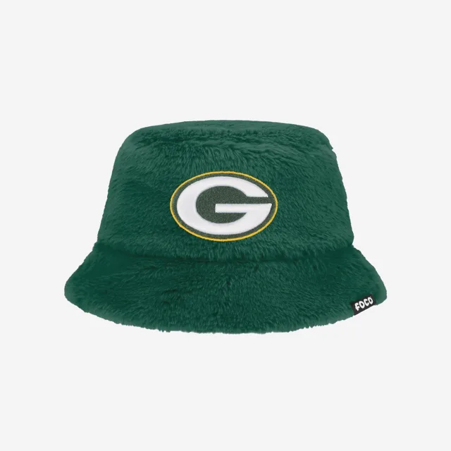 Green Bay Packers Chapeau bob réversible en fausse fourrure