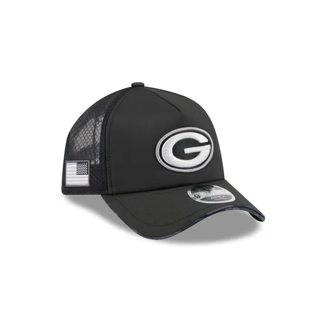 Green Bay Packers 2026 Salut au service 9FORTY APEX Snapback Hat