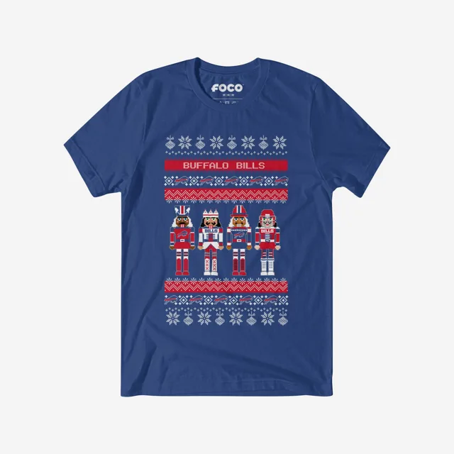 Buffalo Bills T-shirt pull casse-noisette des fêtes