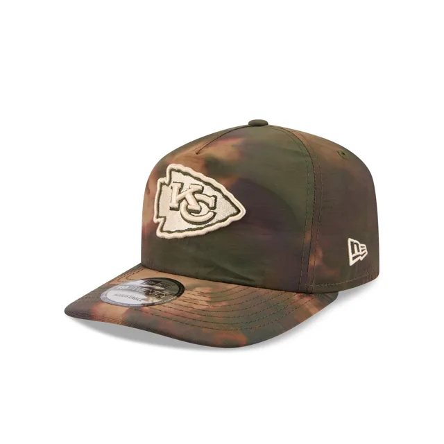 Kansas City Chiefs Trois métiers à tisser en nylon Wash Dye 19TWENTY Chapeau réglable