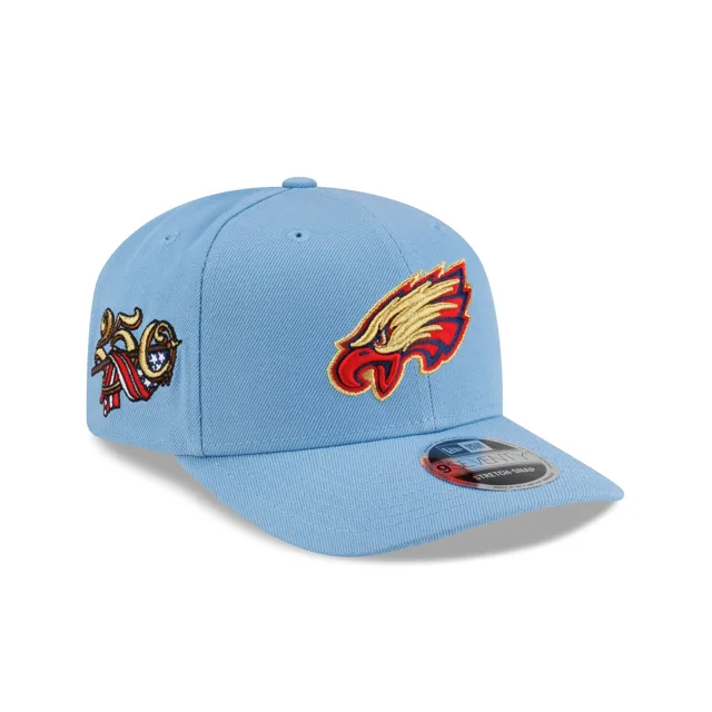 Philadelphia Eagles Chapeau extensible 9SEVENTY rouge, blanc et bleu