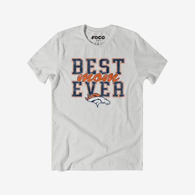 Denver Broncos T-shirt empilé la meilleure maman de tous les temps