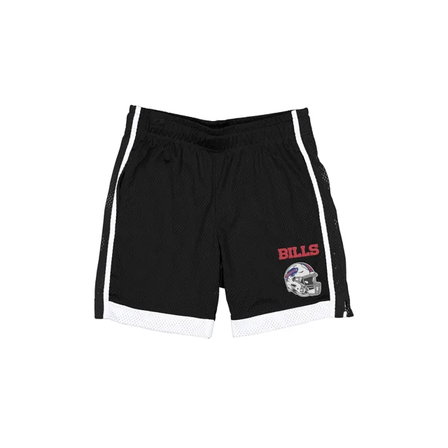 Short d'été noir Buffalo Bills