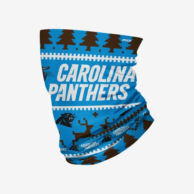 Carolina Panthers Écharpe guêtre de vacances avec mot-symbole