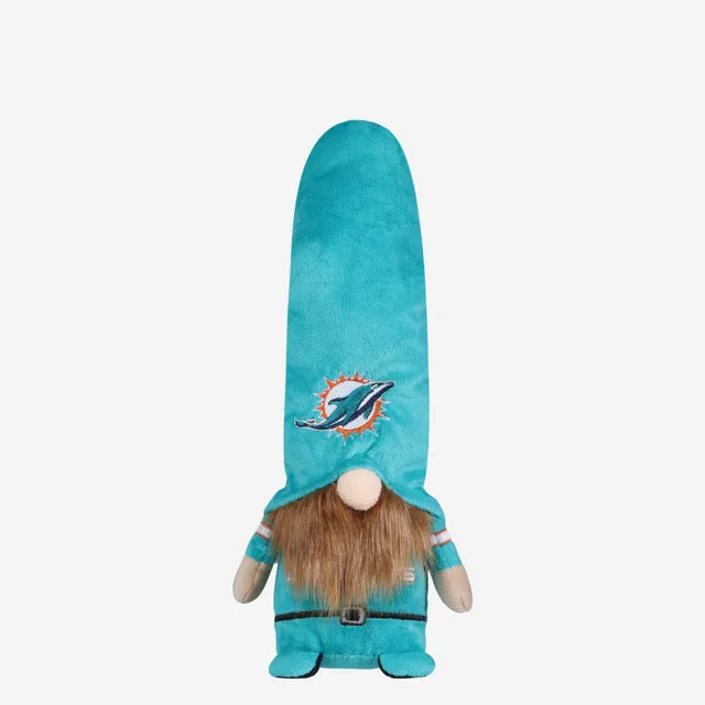 Miami Dolphins Bonnet barbu en peluche Gnome