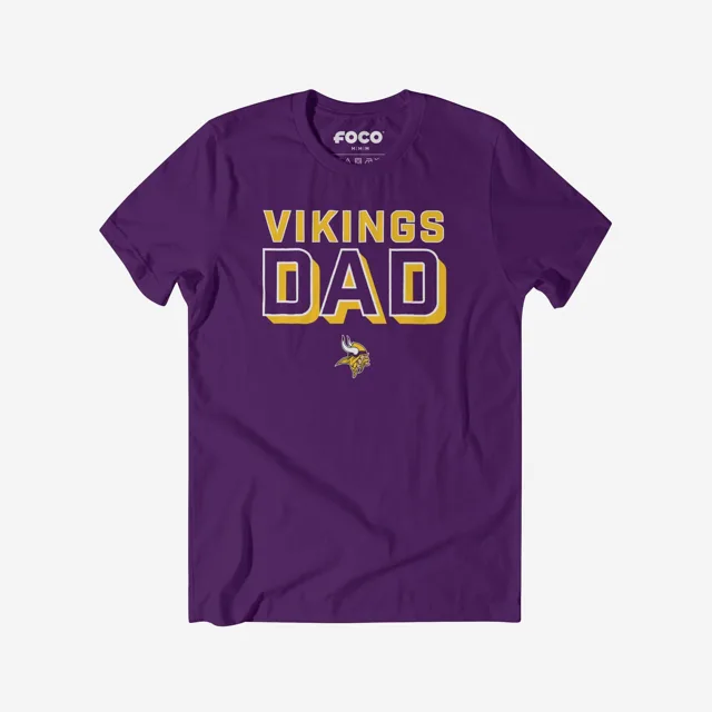 T-shirt papa de l'équipe Minnesota Vikings