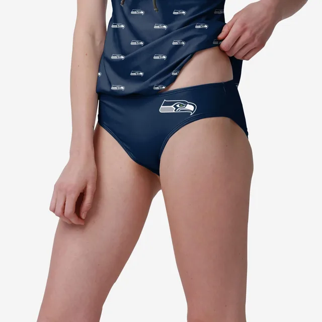 Seattle Seahawks Bas de bikini mini logo pour femme