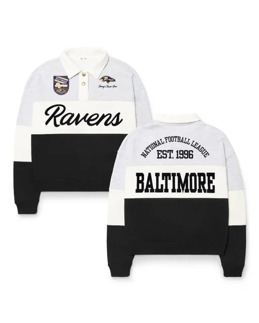 Baltimore Ravens SWEAT-SHIRT DE RUGBY STONEY CLOVER LANE X '47