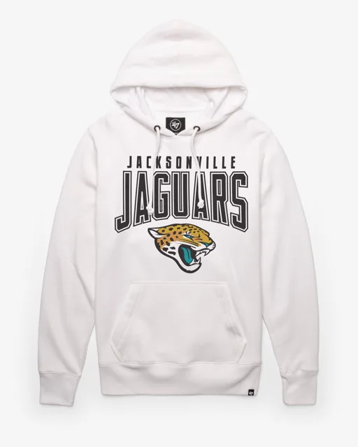 Jacksonville Jaguars ÉLÉMENTS DE L'ÉQUIPE ARCH '47 HEADLINE HOOD