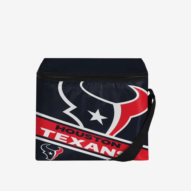 Houston Texans Lot de 6 glacières avec grand logo et rayures