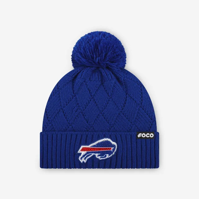 Buffalo Bills Bonnet croisé avec logo principal en strass