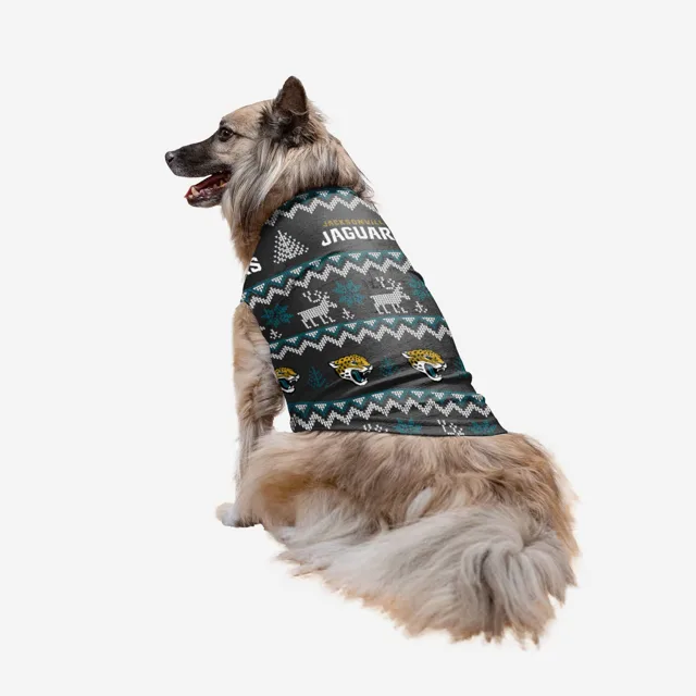 Jacksonville Jaguars Pull moche pour vacances en famille pour chiens