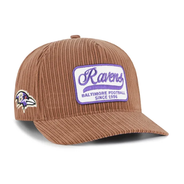 Baltimore Ravens Cord Patch '47 Hitch RF Coupe décontractée