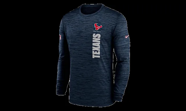 NFL Texan Sleeve T-Shirts GS "Bleu / Blanc" 9Z1B7NFEW TEX