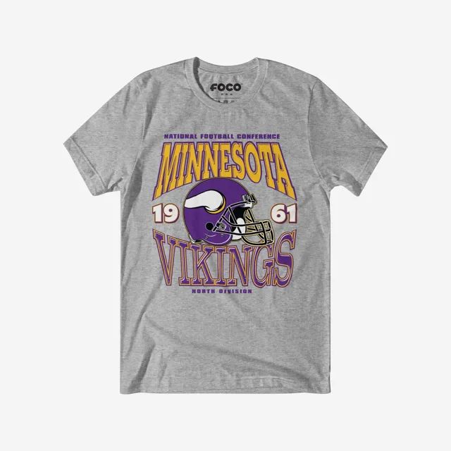 Minnesota Vikings T-shirt casque d'équipe classique