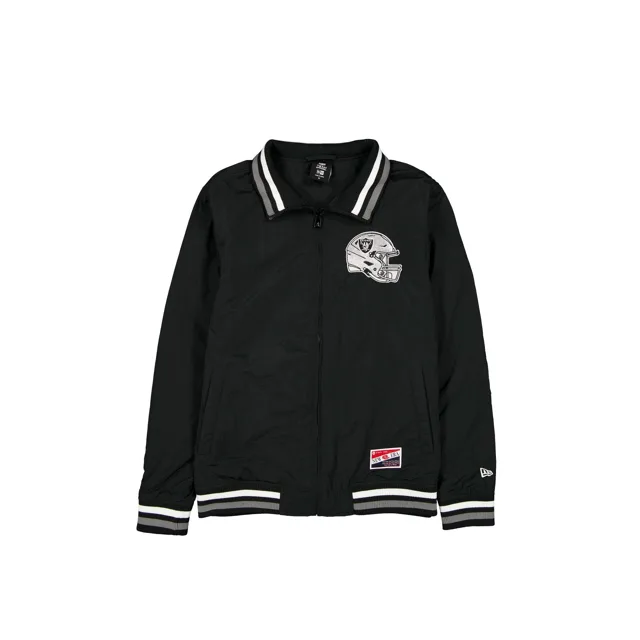 Veste en nylon rétro Las Vegas Raiders