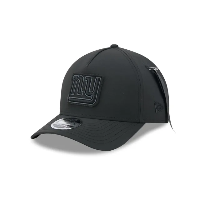 Alpha Industries x New York Giants Casquette Snapback 9FORTY M-Crown A-Frame en nylon noir