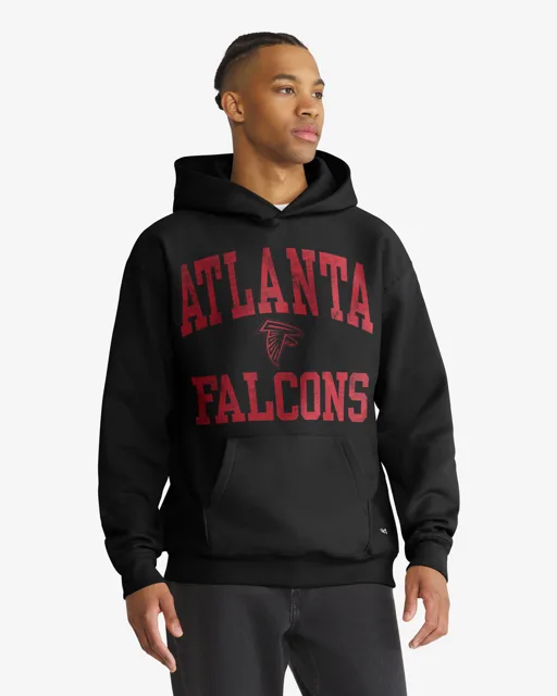 Atlanta Falcons Campus Stack Arqué '47 Foundation Hood