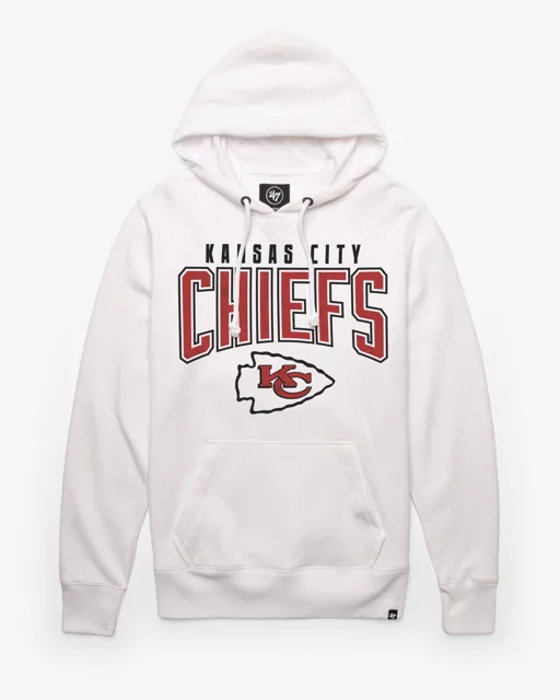 Kansas City Chiefs ÉLÉMENTS DE L'ÉQUIPE ARCH '47 HEADLINE HOOD