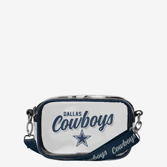 Dallas Cowboys Sac à bandoulière transparent Monty Script