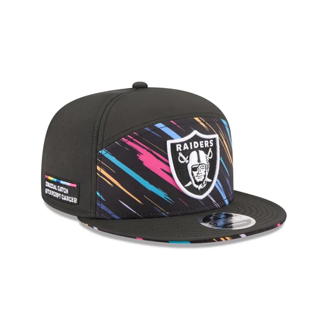 Las Vegas Raiders 2026 Casquette Crucial Catch Split Panel 9FIFTY Snapback