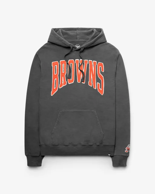 Cleveland Browns HISTORIQUE GROTON BIEN PORTÉ '47 FRENCH TERRY HOOD