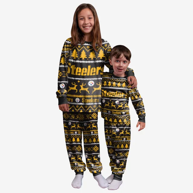Pittsburgh Steelers Pyjama de vacances en famille pour jeunes
