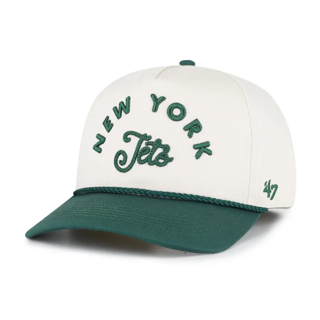 New York Jets ROPE SCRIPT '47 HITCH RF POUR FEMMES COUPE RELAXÉE