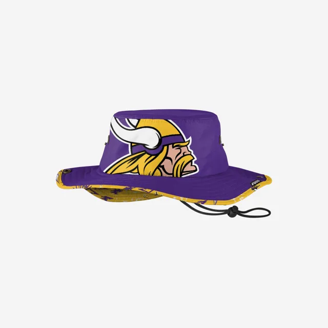 Minnesota Vikings Chapeau Boonie hybride court à grand logo